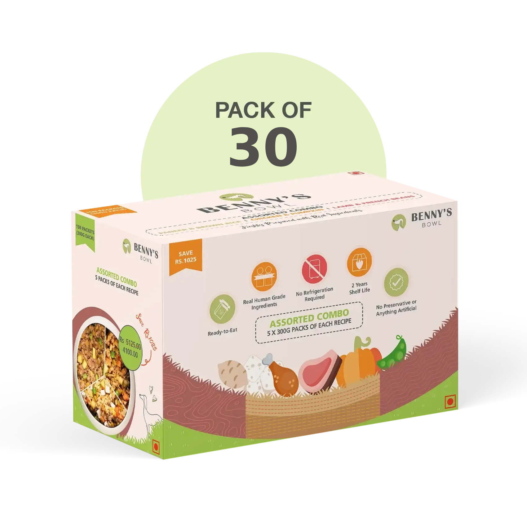 Assorted Combo - Value Pack of 30
