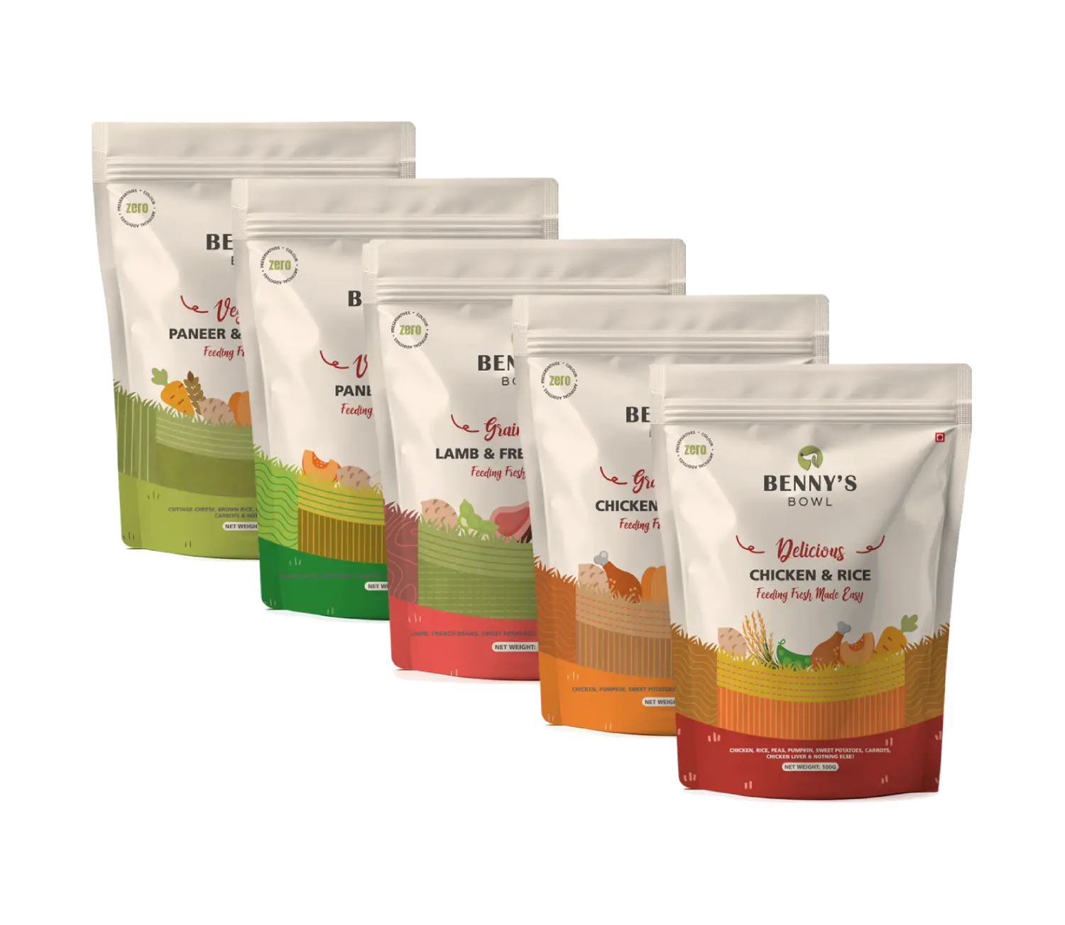 Fresh Food Trial Pack of 5