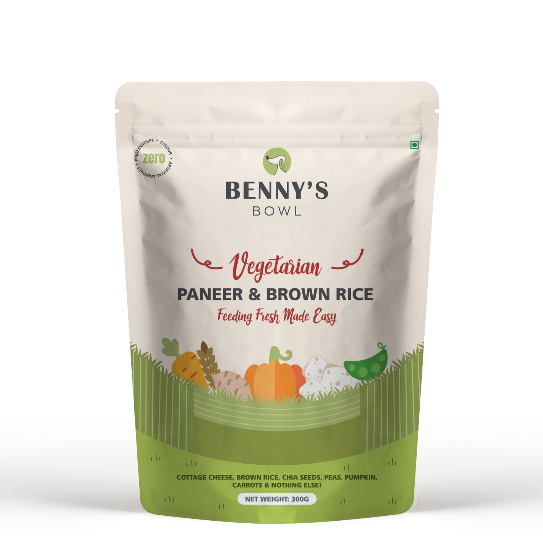 Benny's Bowl Paneer & Brown Rice Homemade Dog food – Benny’s Bowl