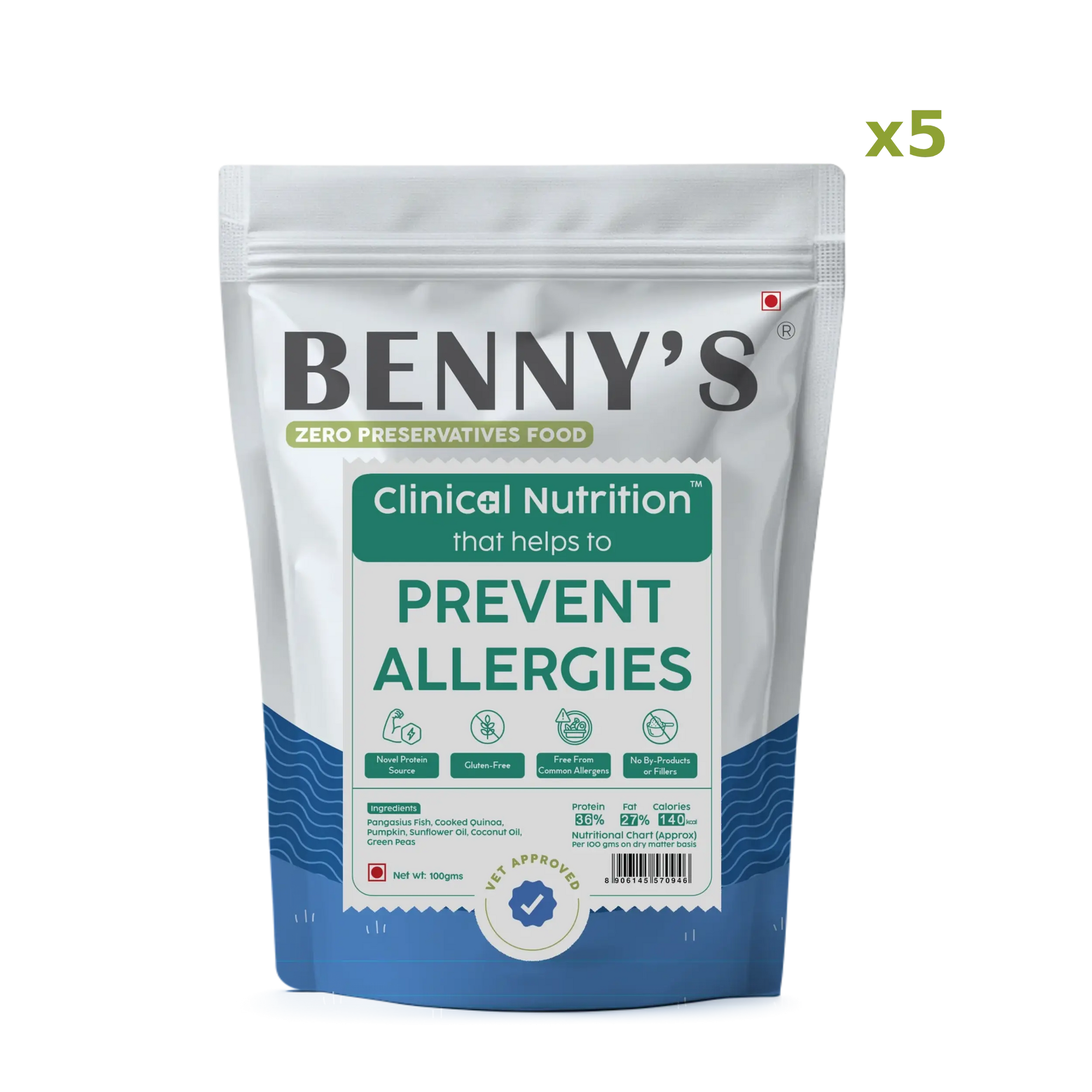 Clinical Nutrition Trial Pack of 5