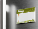 Meal Planner Fridge Magnet