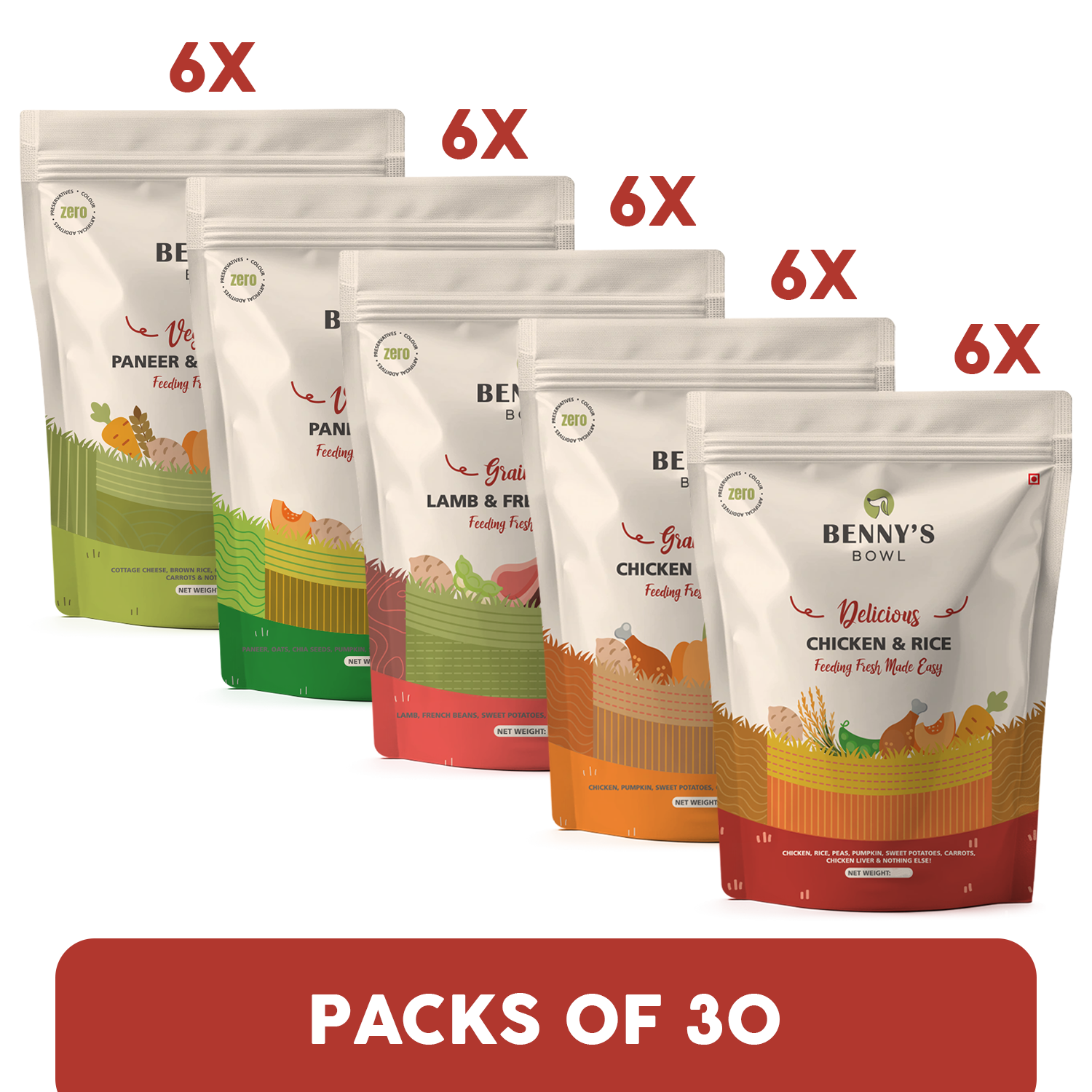 Assorted Combo - Value Pack of 30