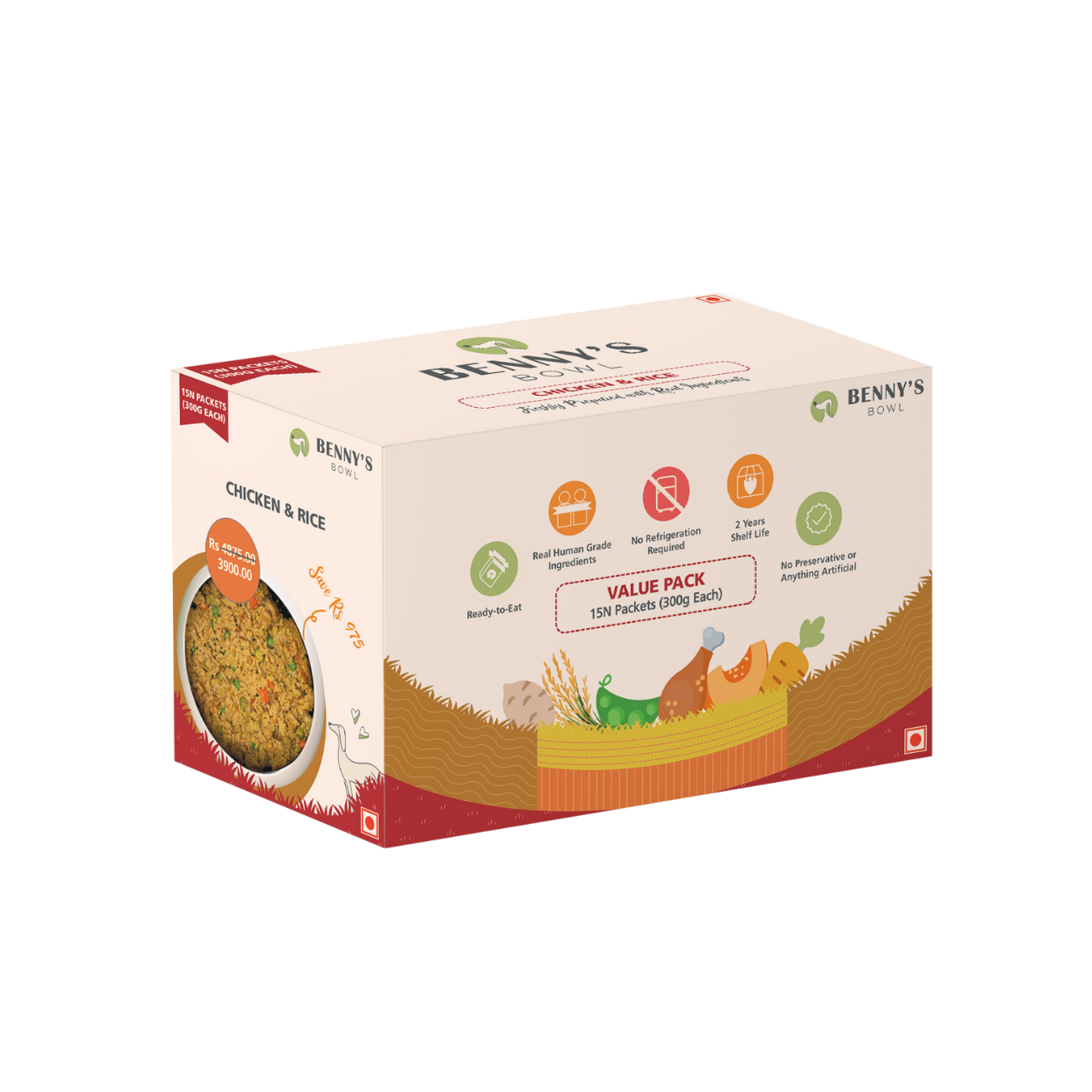 Chicken_Rice-ValuePackof15 - Benny’s Bowl